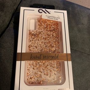 Casemate Rose Gold Karat iPhone X/XS Case